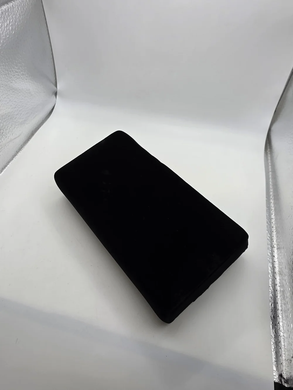 Yves Saint Laurent Black Velvet Bow Clutch Bag - Picture 4 of 6
